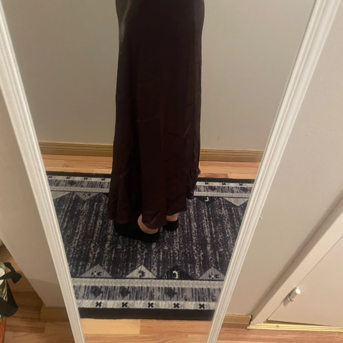 Brun  långkjol från Zara - 1