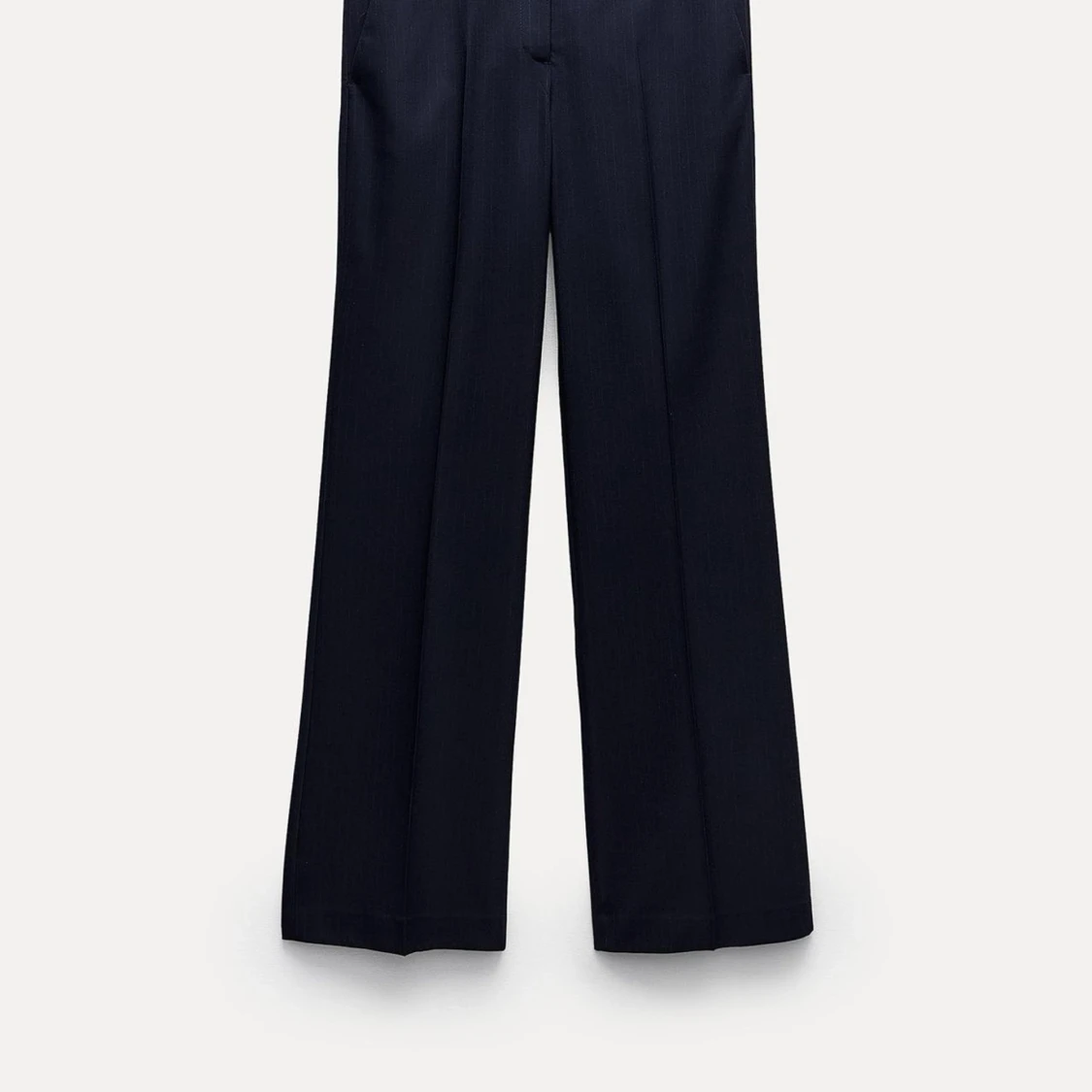 Marinblåa kostymbyxor från Zara