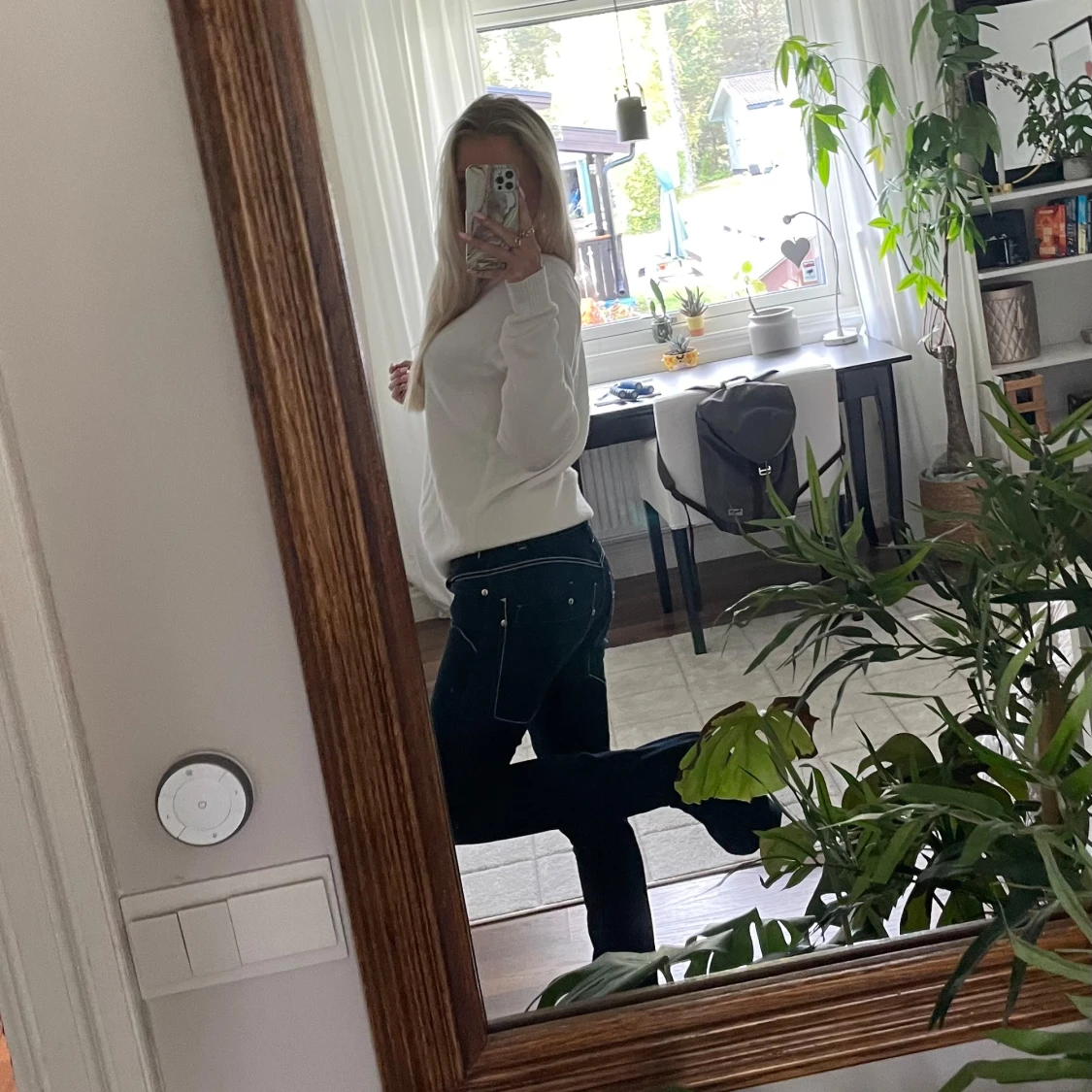 Lågmidjade jeans💞 - 93