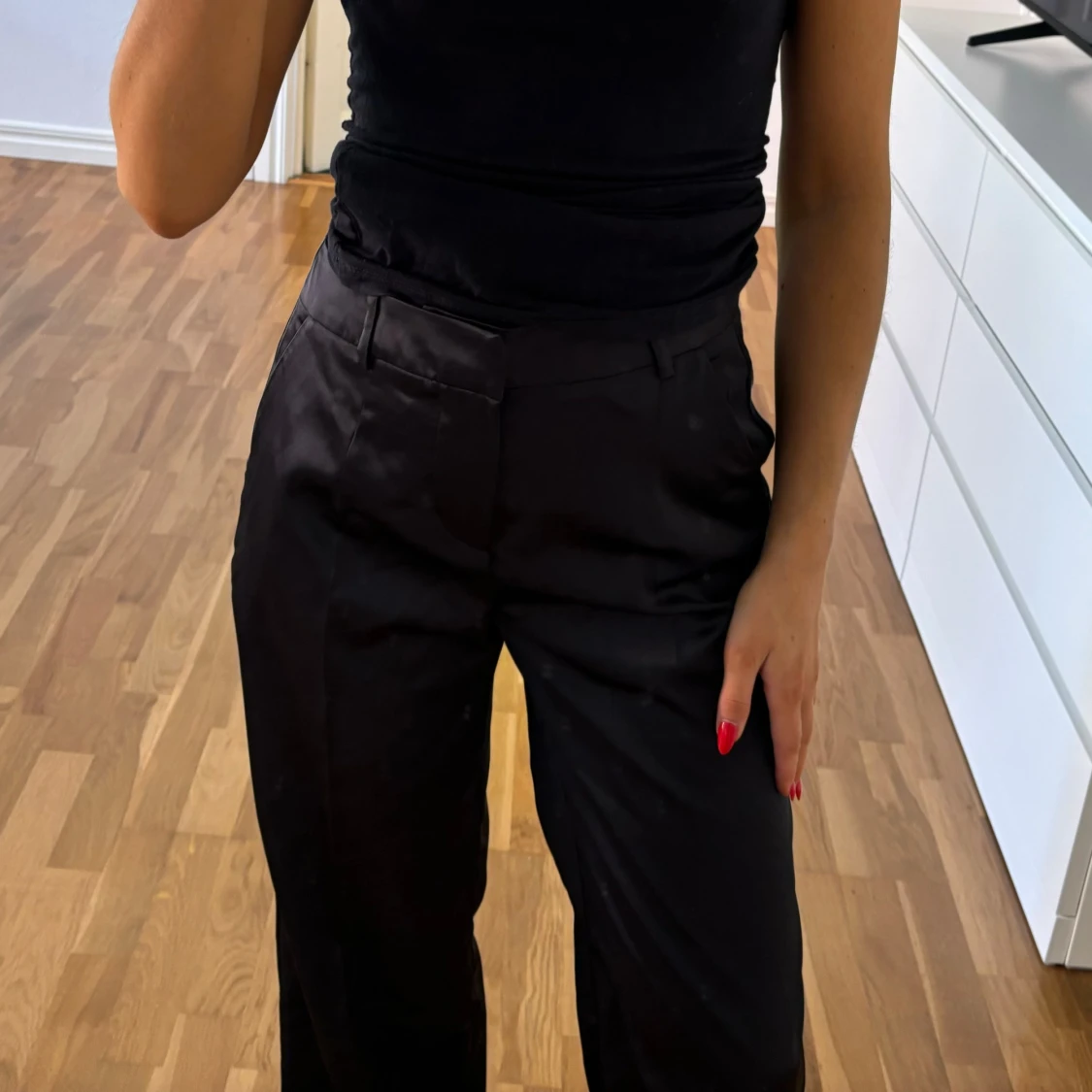 Satinbyxor från adoore  - 90