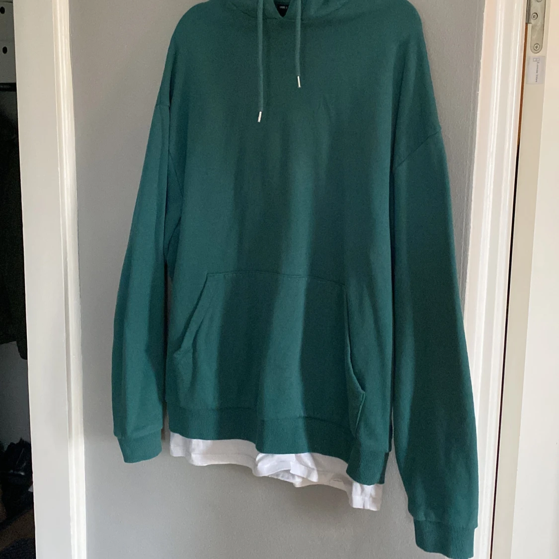 Grön hoodie från ASOS DESIGN