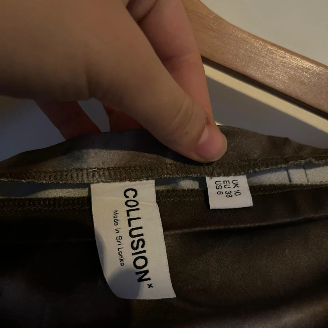 Maxikjol i siden, storlek 38 - 91