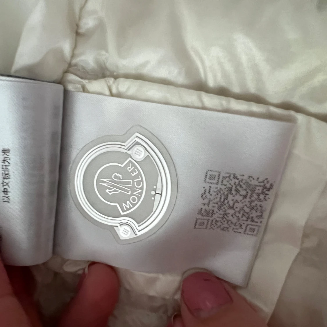 Som helt ny, Moncler cardigan vit - 92