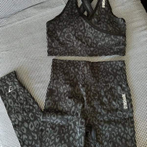 Gymshark set - Aldrig använd!!  Sport bhn i storlek M men mostvarar S Tights i storlek S.  Slutsåld på hemsidan och denna modell finns inte längre för att köpa.