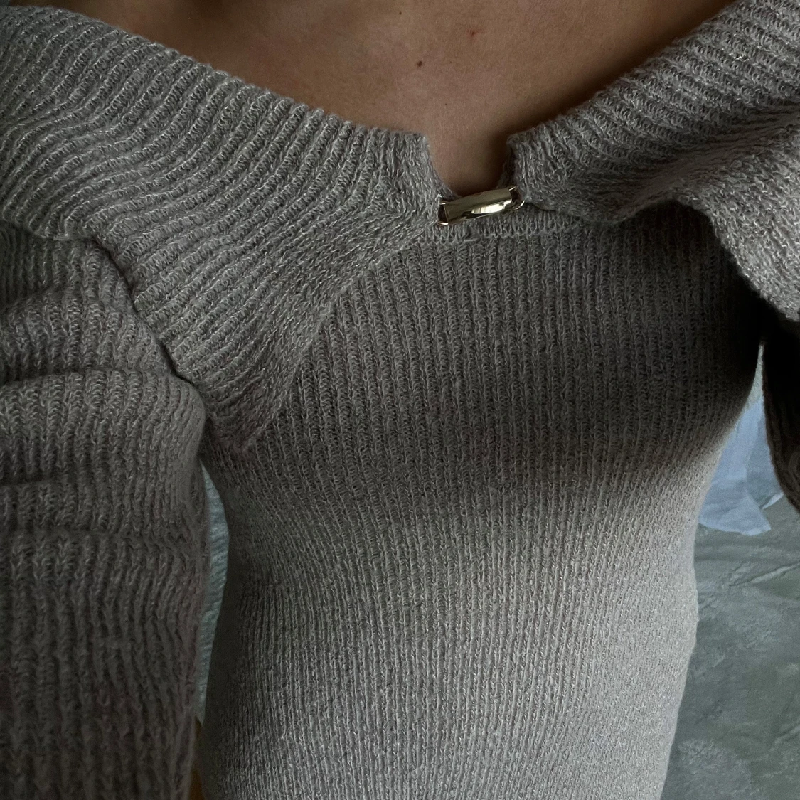 Stickad klänning - 91