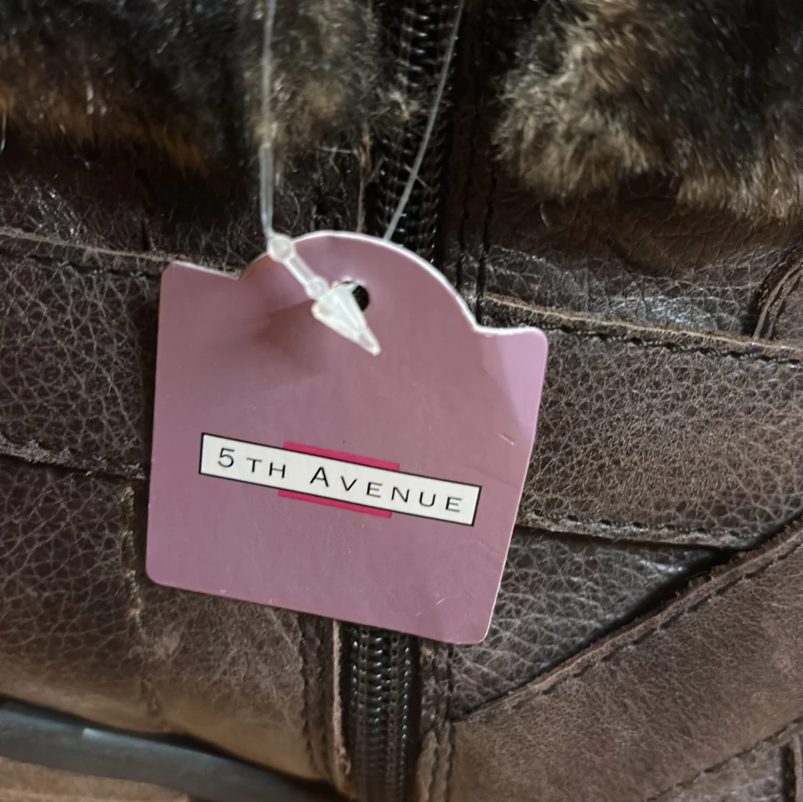 Bruna boots med pälsdetalj från 5th Avenue - 1