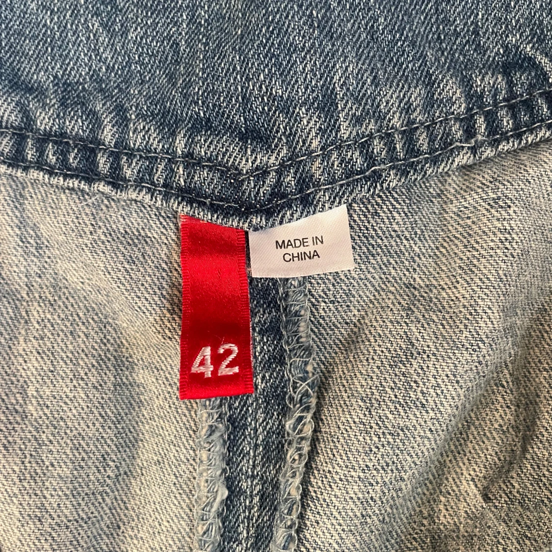 Jeansväst med knappar - 1