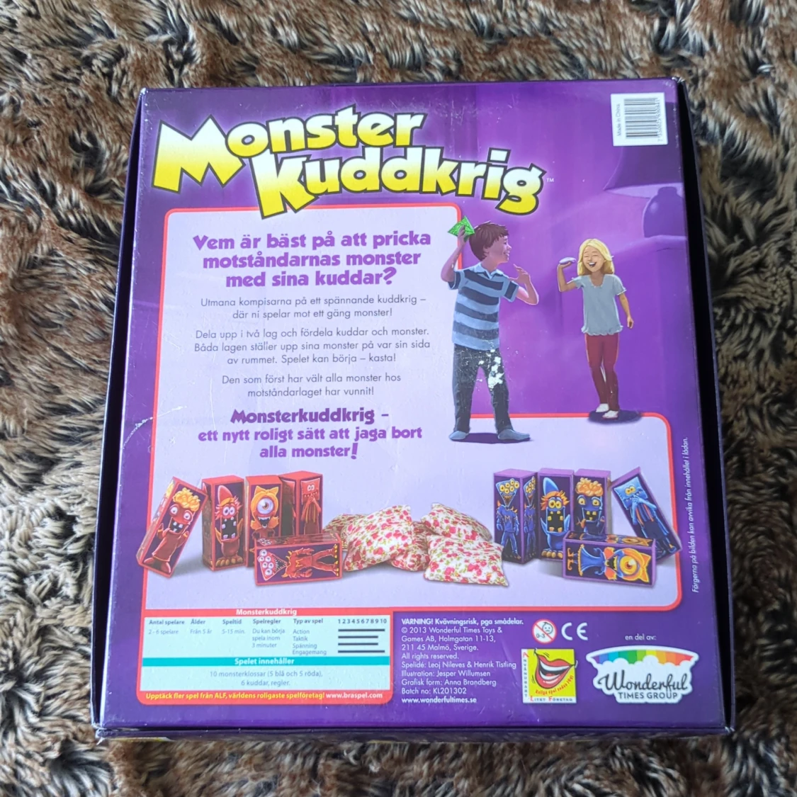 Monster Kuddkastningsspel - 1