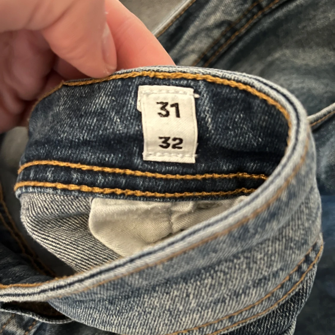 Blå jeans Tapered/Mike - 2