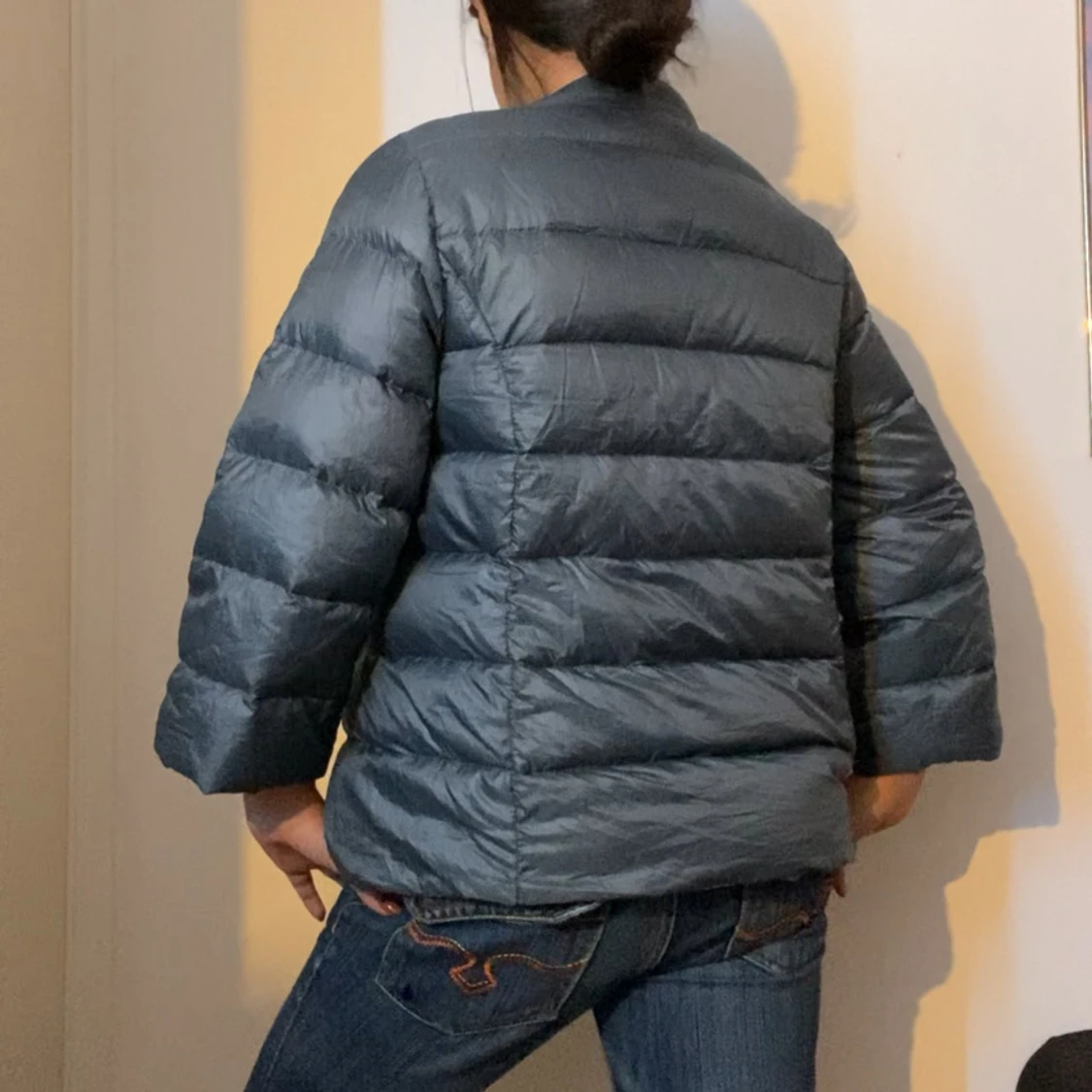 Hernoliknande pufferjacka / Lättviktsjacka  - 90