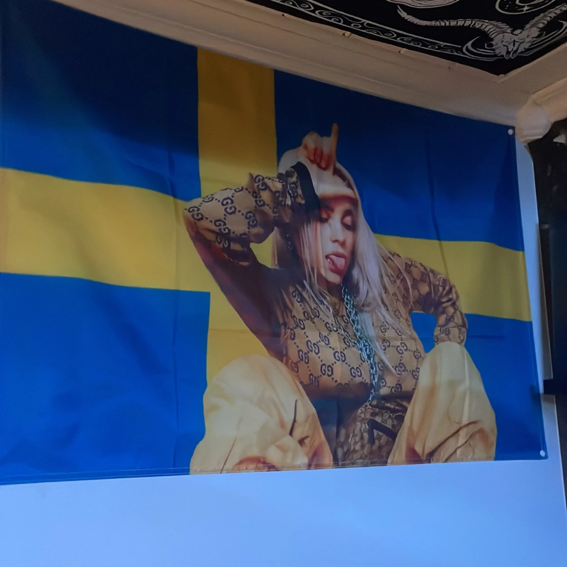 Billie Eilish flagga