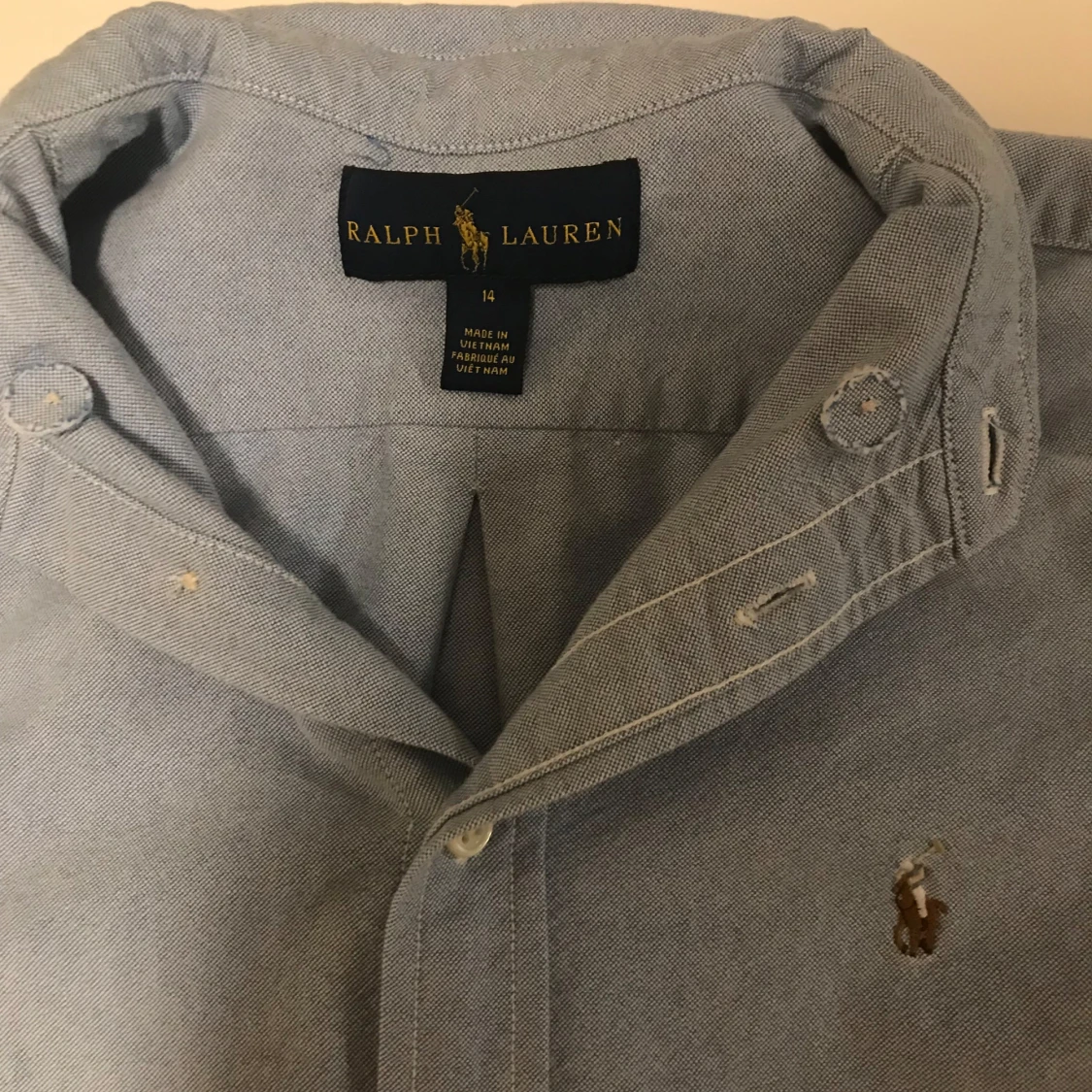 Blå skjorta från Ralph Lauren - 91