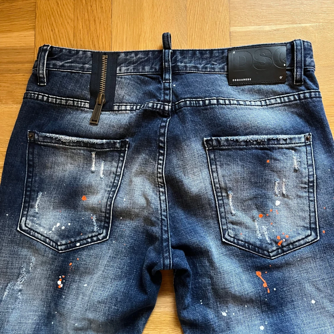 DSQUARED2 - Slim Jeans Paint Splatter - 92