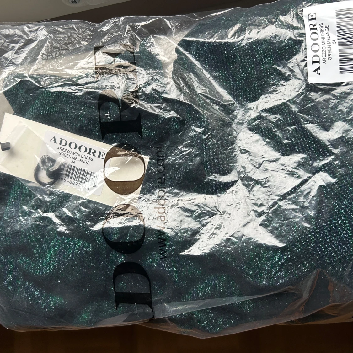 Adoore mini grön Arezzo klänning  - 90