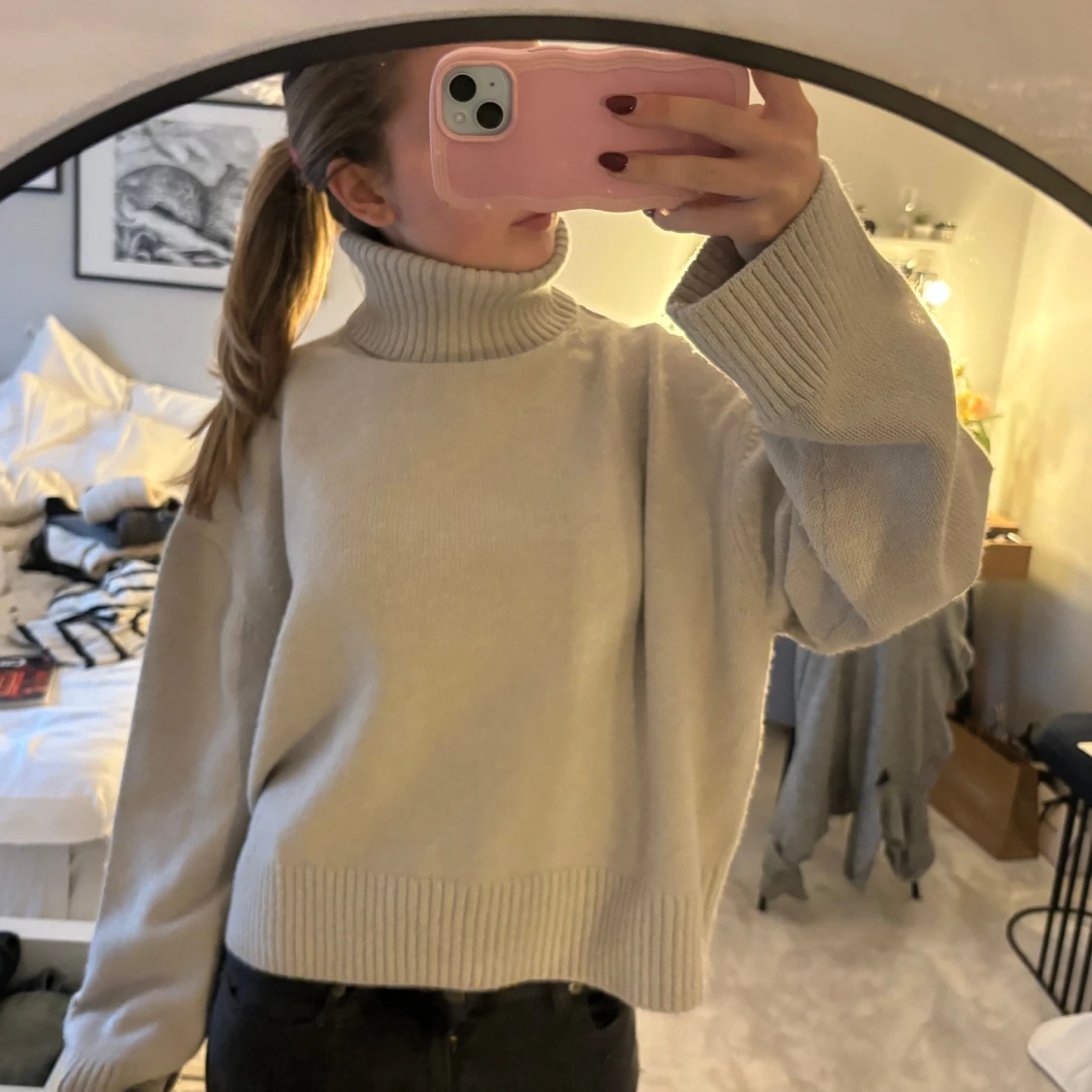 Stickad polotröja  - 91