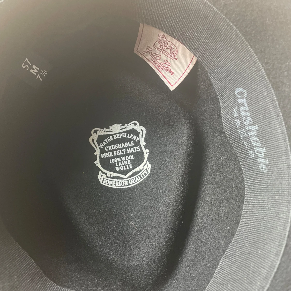 Spanska märke Sombreros Albero hatt svart M - 91