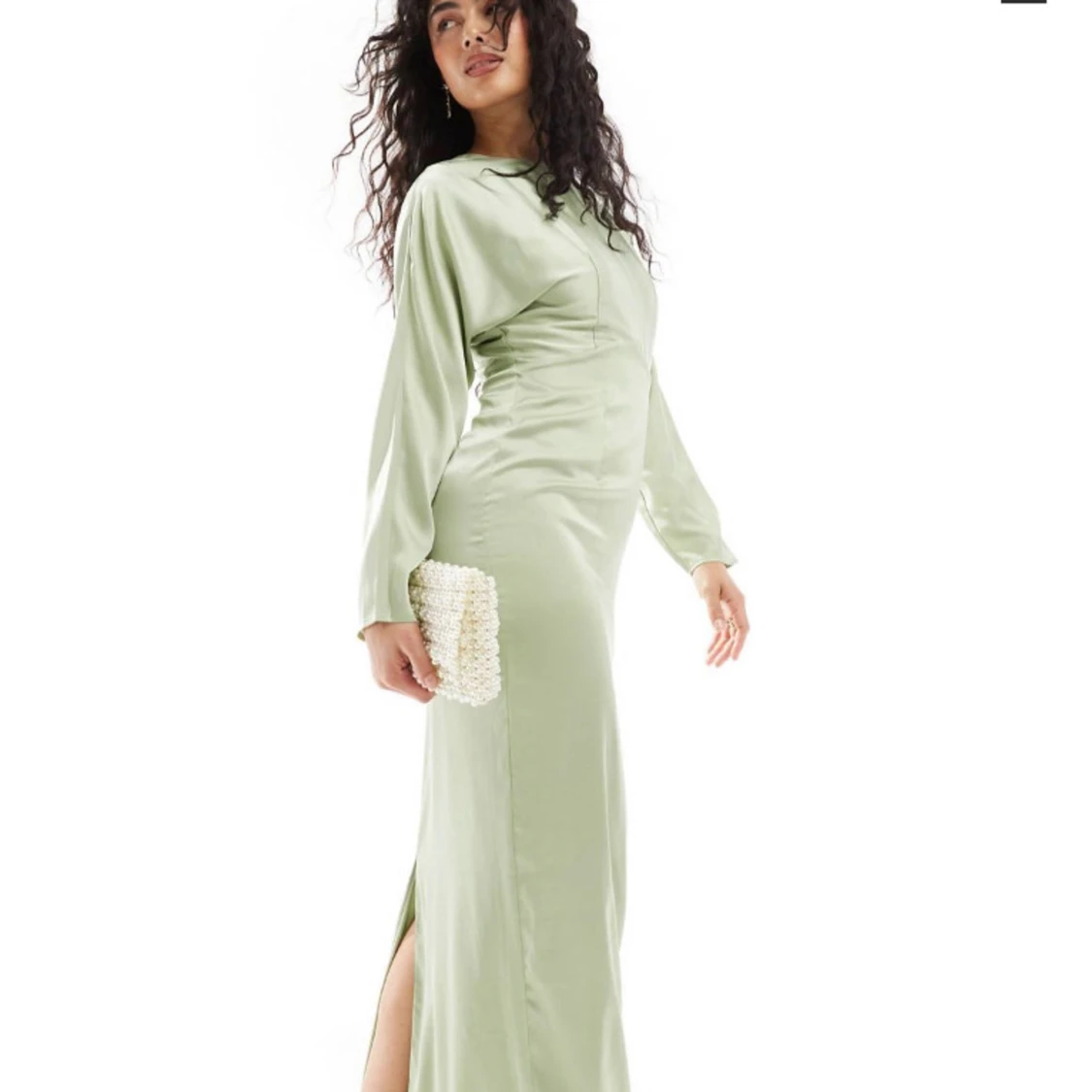 Satin klänning - 90