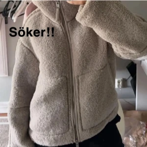 Teddy Jacka - SÖKER denna slutsålda teddy jacka i stl S