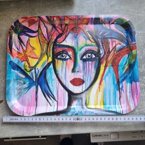 Carolina bricka - Fint skick som ny. Använd som prydnad  Köparen betalar frakten 