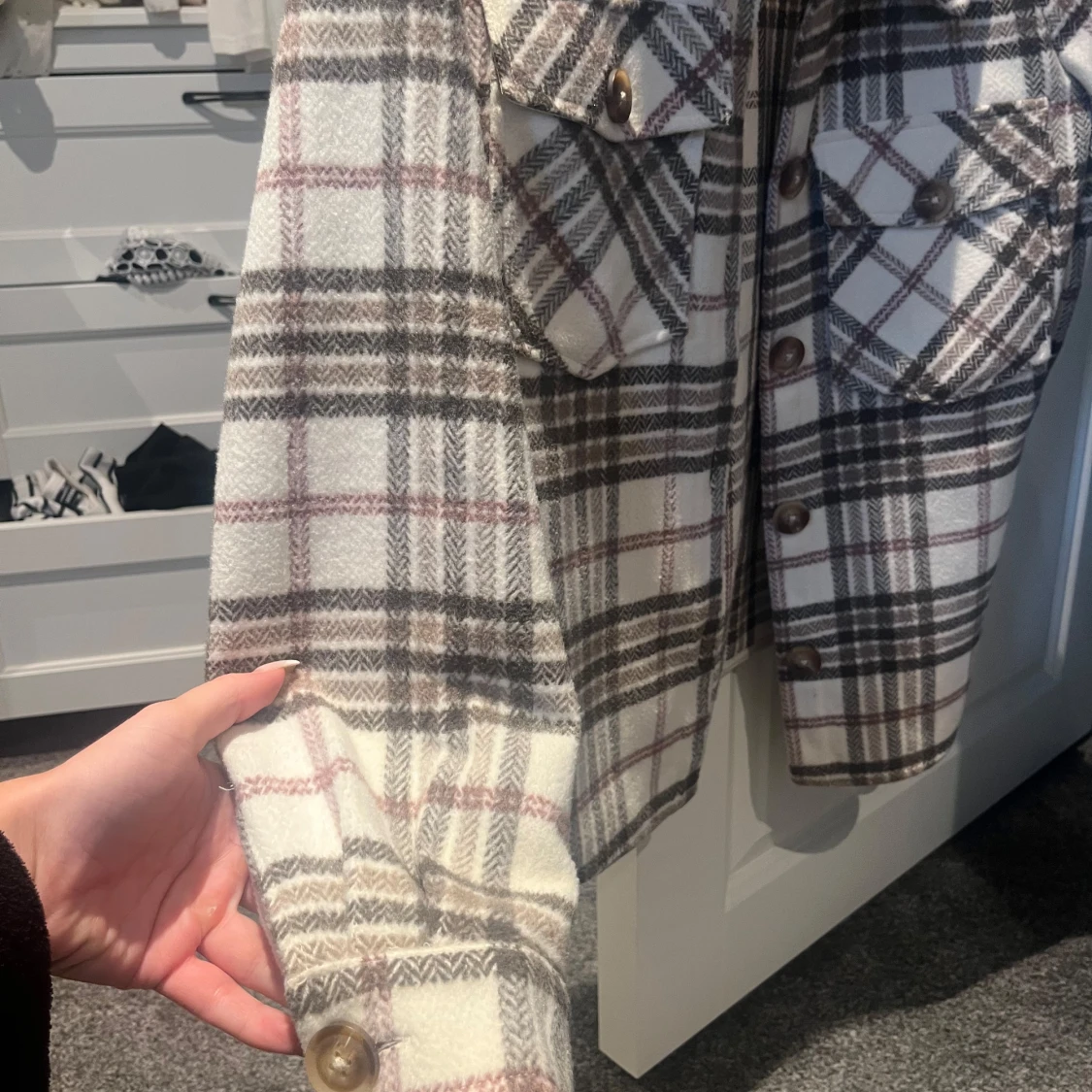 Mönstrad kavaj/jacka - 90