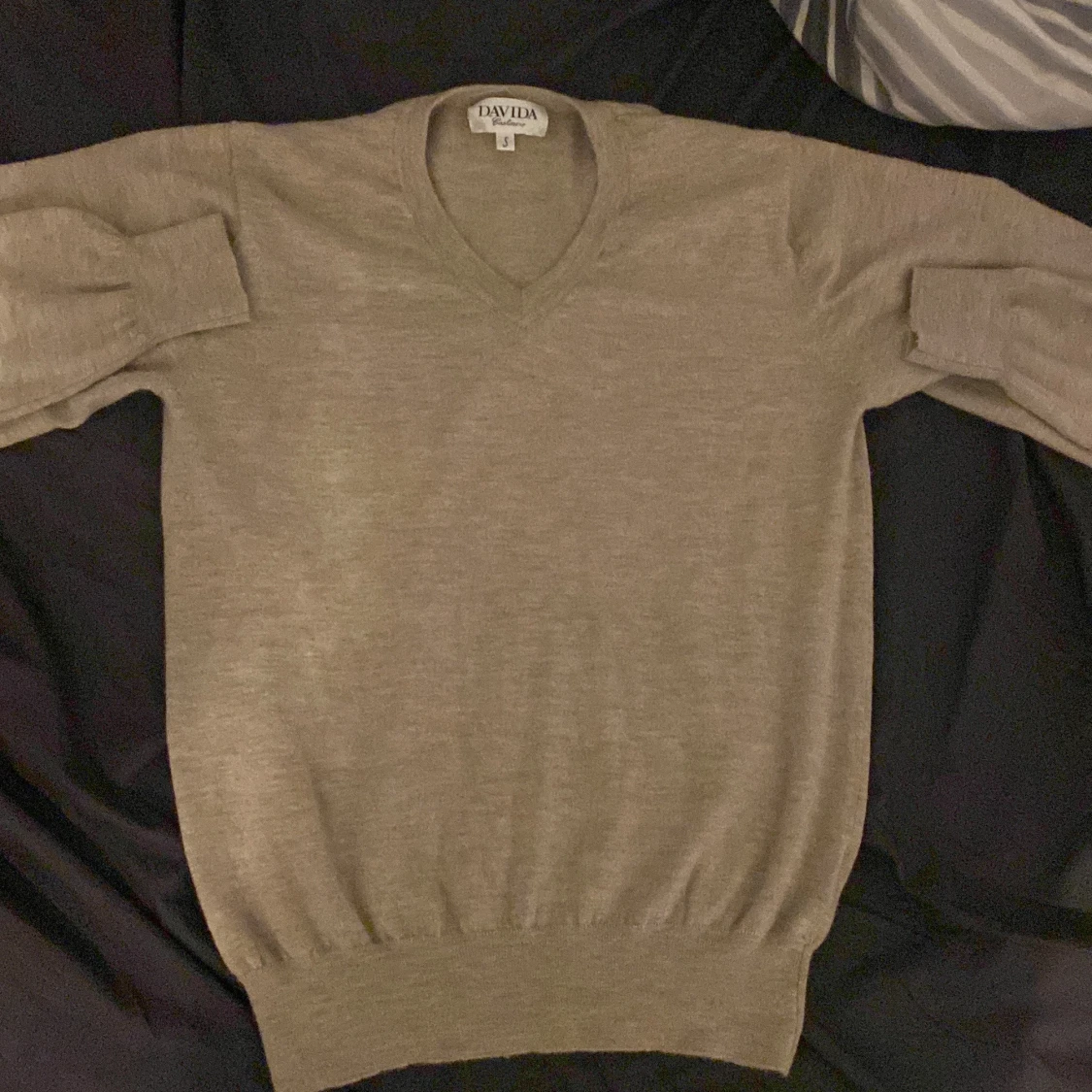 Davida tröja i merinoull 