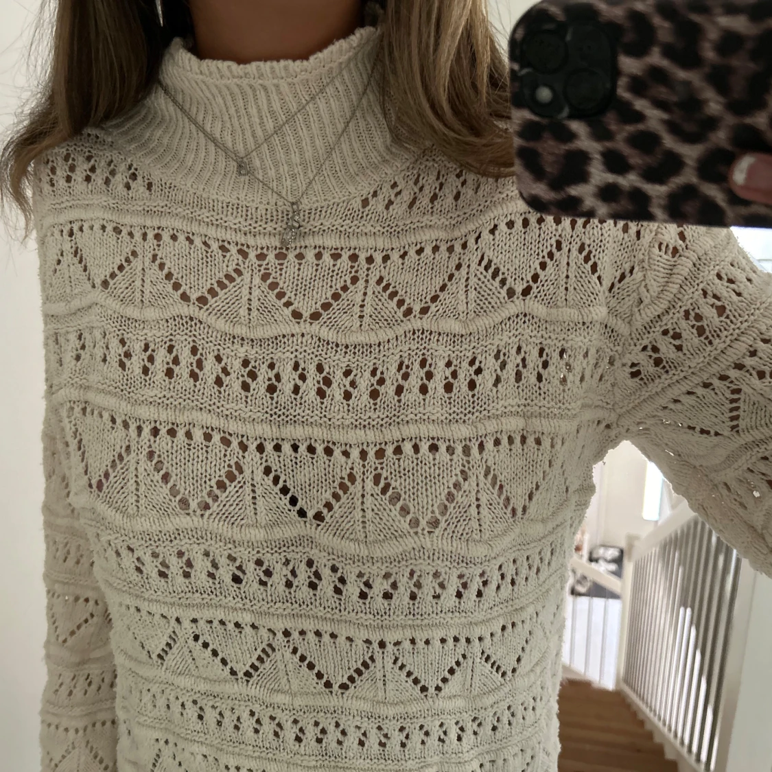 stickad tröja - 92