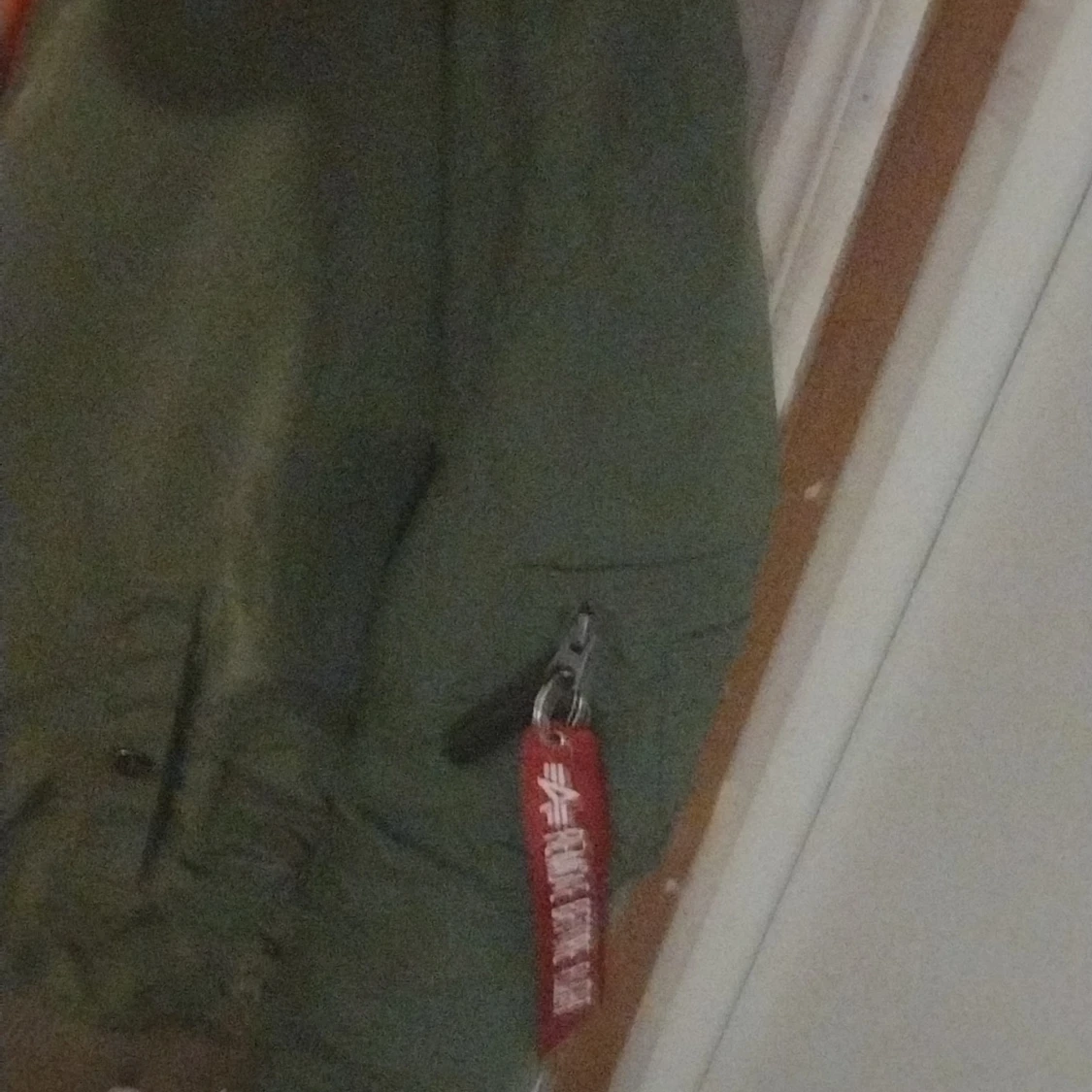 Grön Orginal bomberjacka från Alpha Industries(första utgåva)! - 90