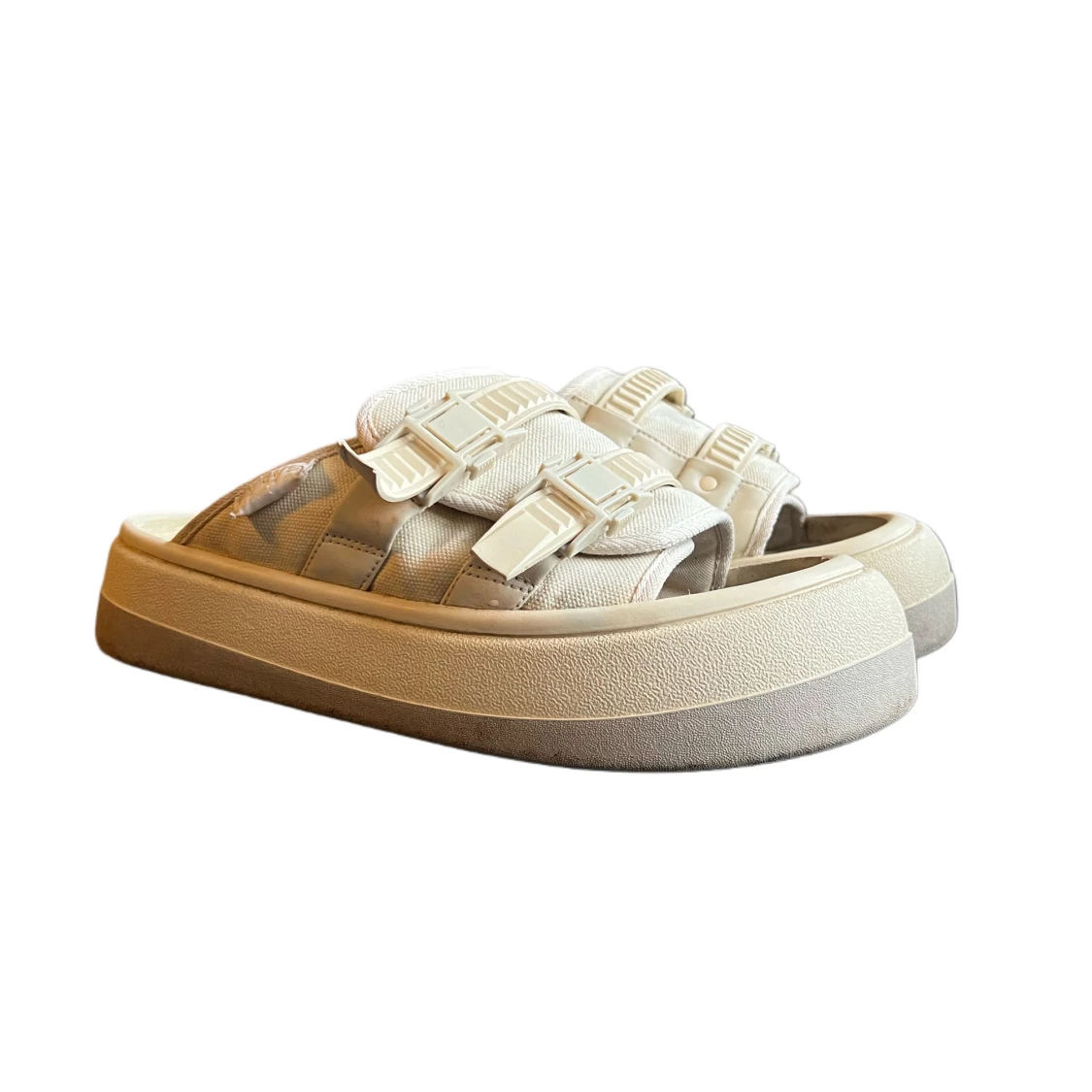 Eytys tofflor cream white  - 92