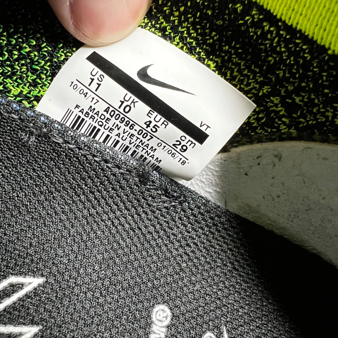 NIKE ACRONYM X AIR VAPORMAX MOC 2 'VOLT' - 4