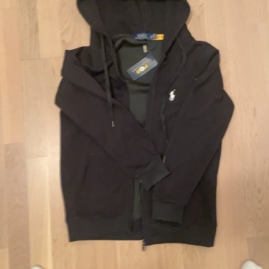 Svart hoodie från Ralph Lauren