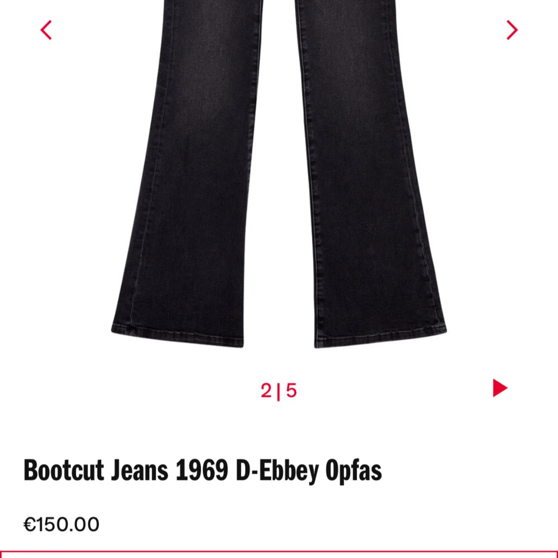 Bootcut Jeans 1969 D-Ebbey Opfas - 2
