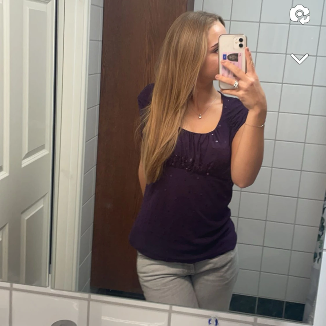 Lila topp