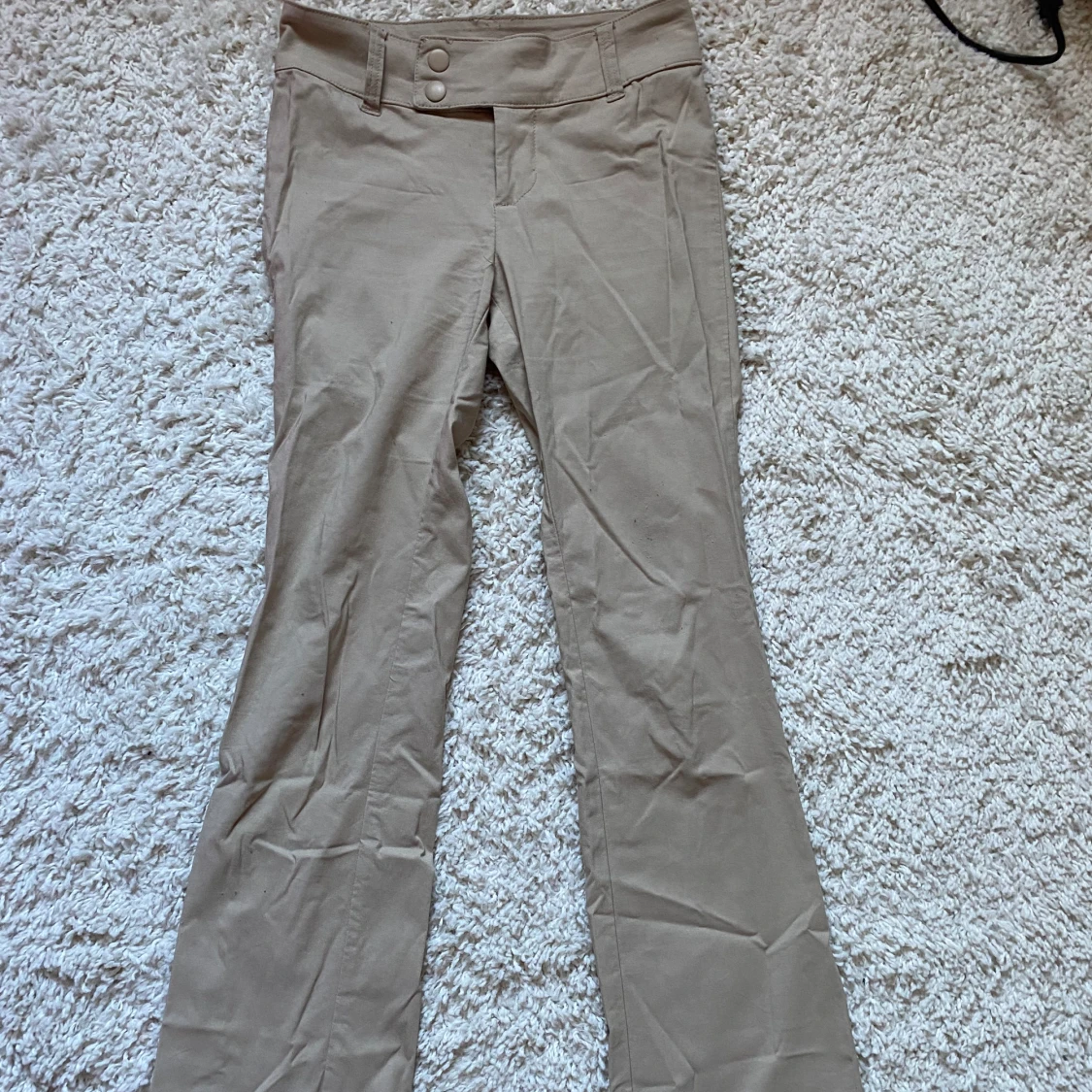 Beiga kostymbyxor😍