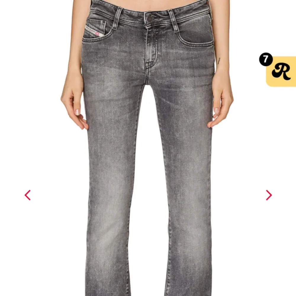 Gråa diesel jeans i fint skick 🫶🏼. Jeans & Byxor.