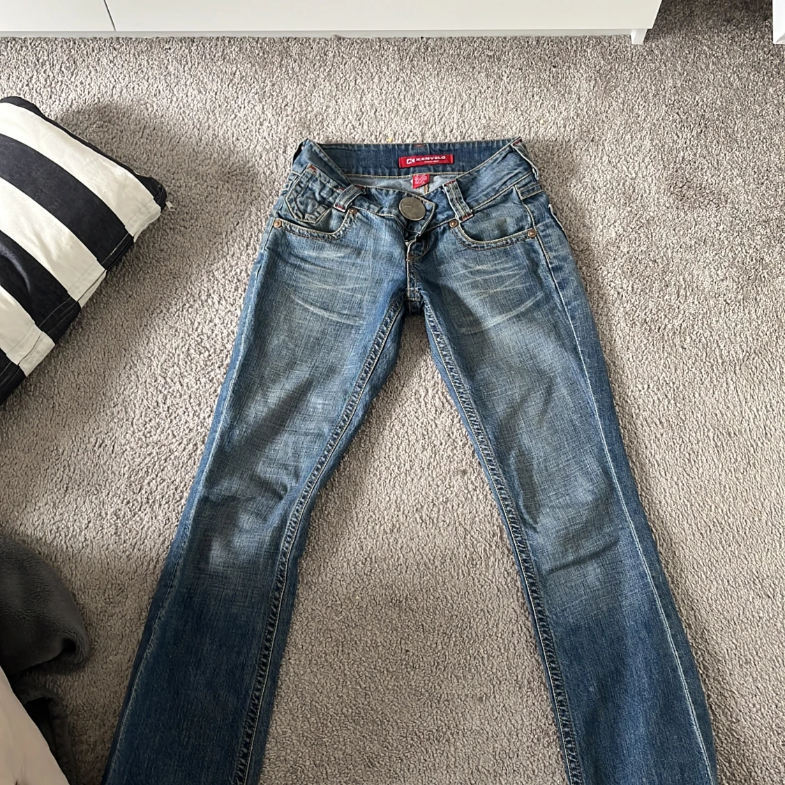Lågmidjade jeans  - 92