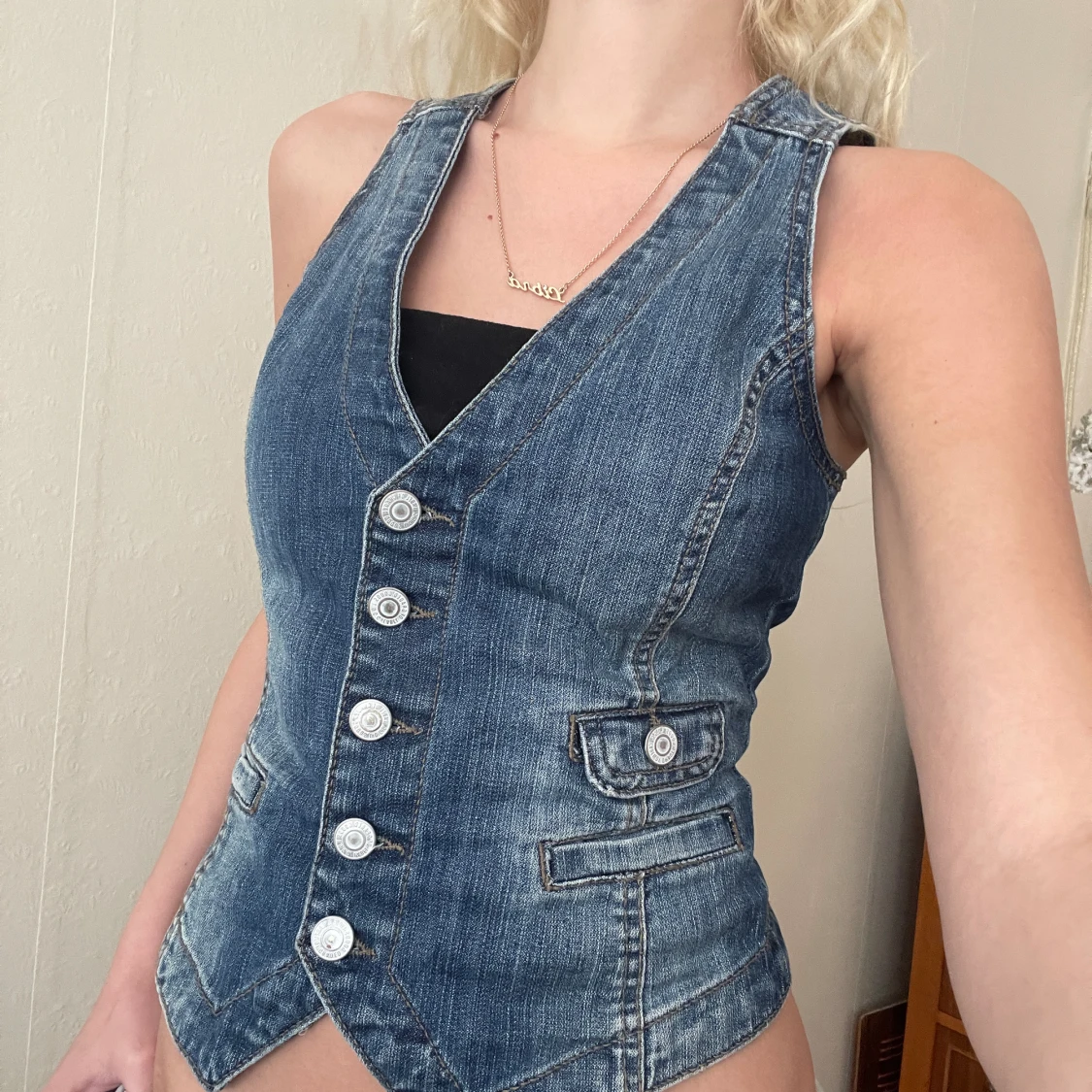 Jeansväst