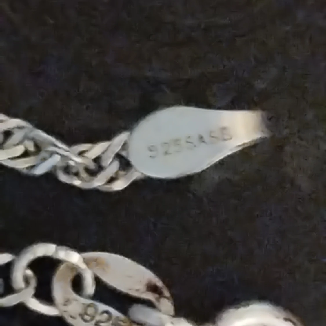 Äkta silver armband  - 90