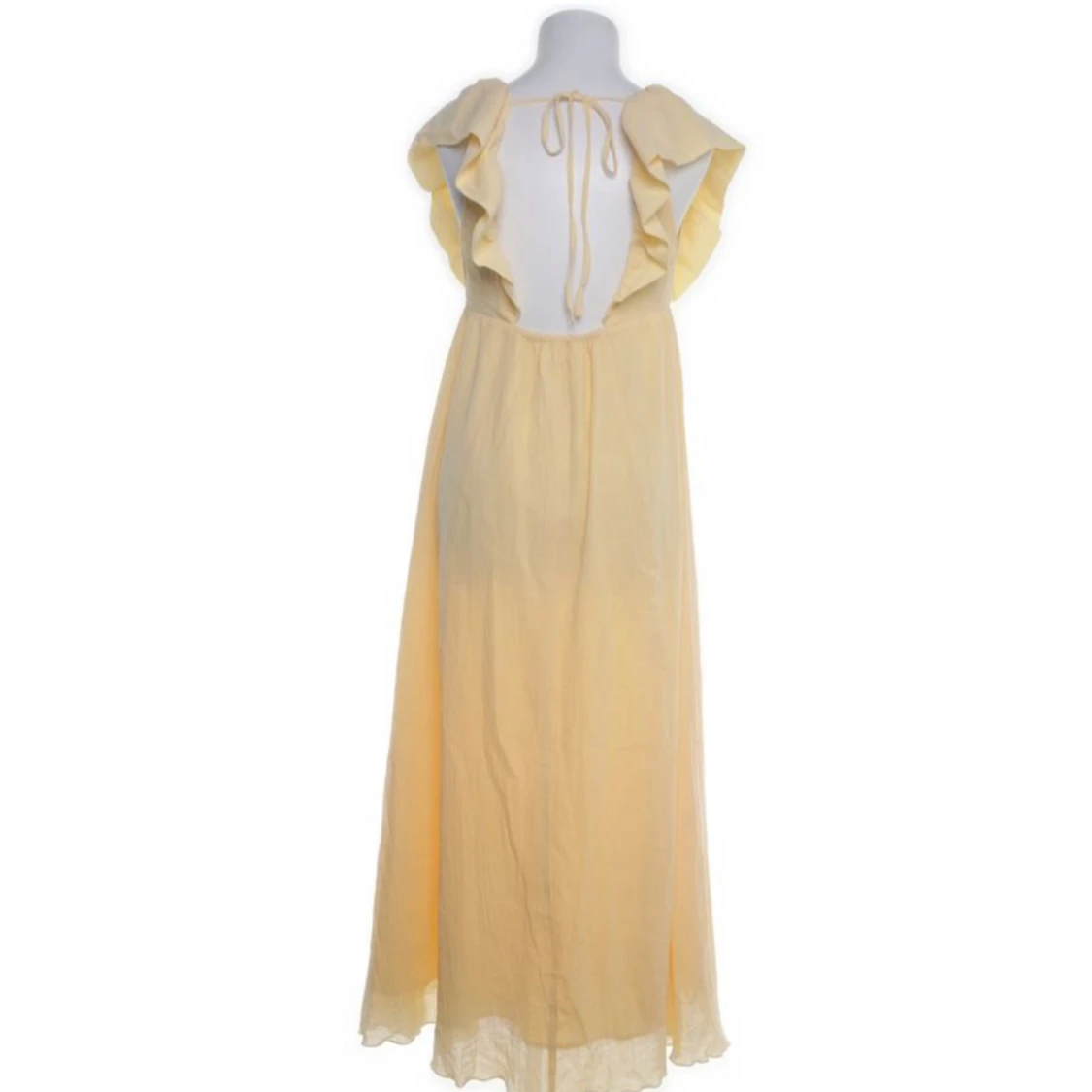 Gul Långklänning  - 90