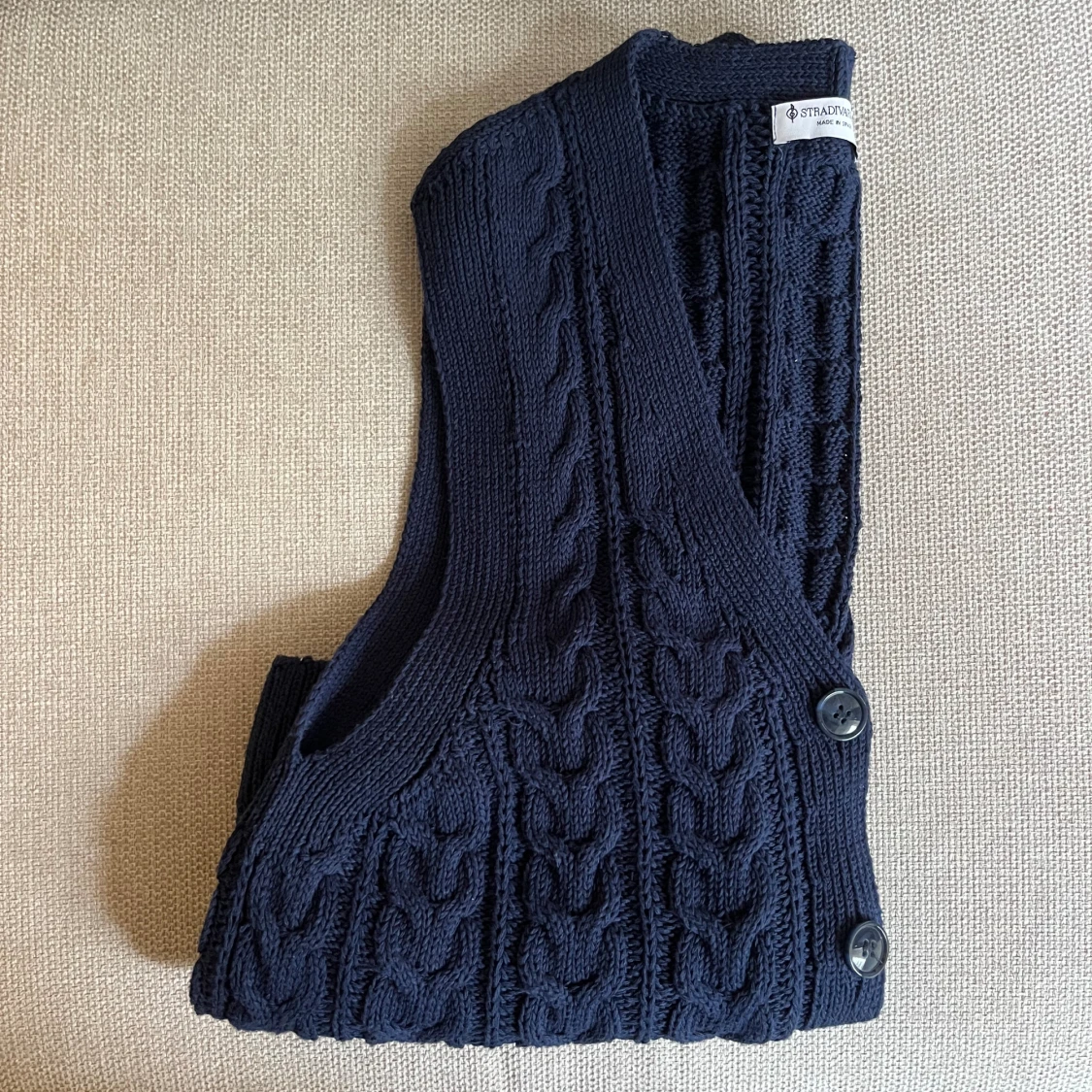 Kabelstickad väst - 93