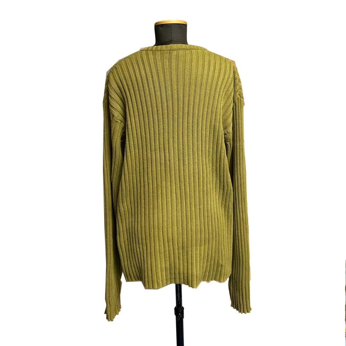 Grå Stickad Tröja - 90