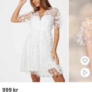 Studentklänning  - Säljer nu min superfina studentklänning. Använd 1 gång på studenten. skriv för fler bilder! Nypris:999kr