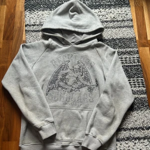 Reckless hoodie - fin Reckless scholars hoodie dock rätt välanvänd så saknar en del stenar och har nån fläck här och där men annars fin. storlek L och sitter som en vanlig L. byter hällst bort den annars bud