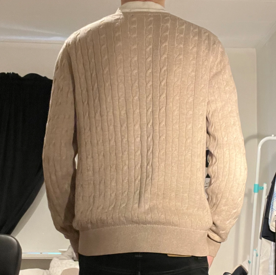 J.lindeberg kabelstickad tröja - 90