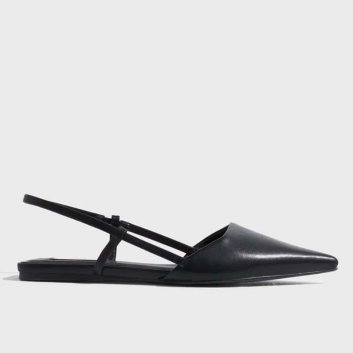 Slingback Flat, spetsiga - 91