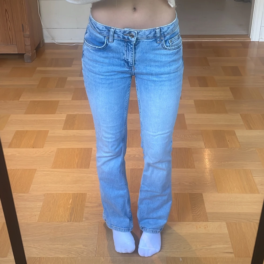Lågmidjade jeans  - 90