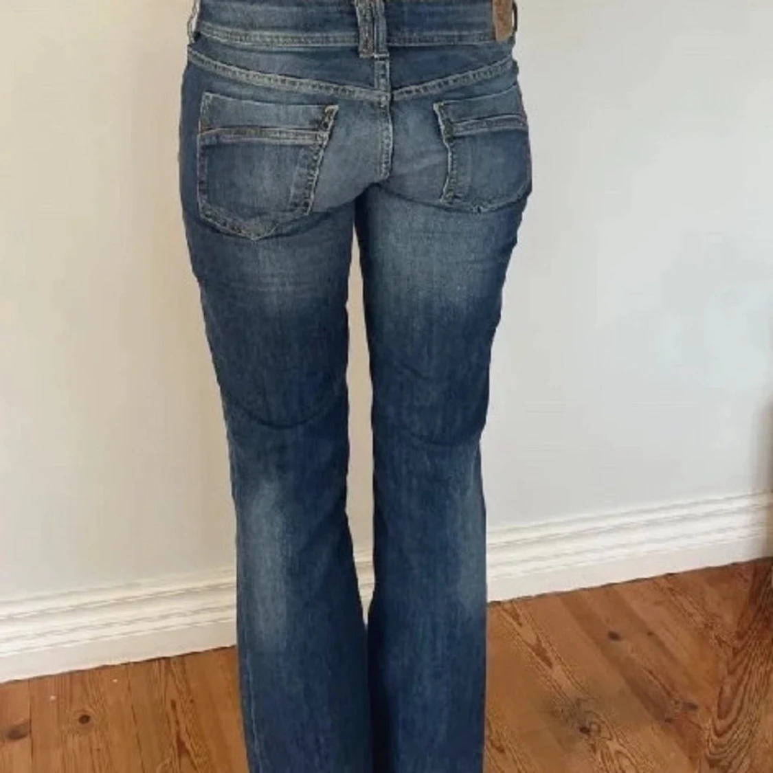 Lågmidjade jeans