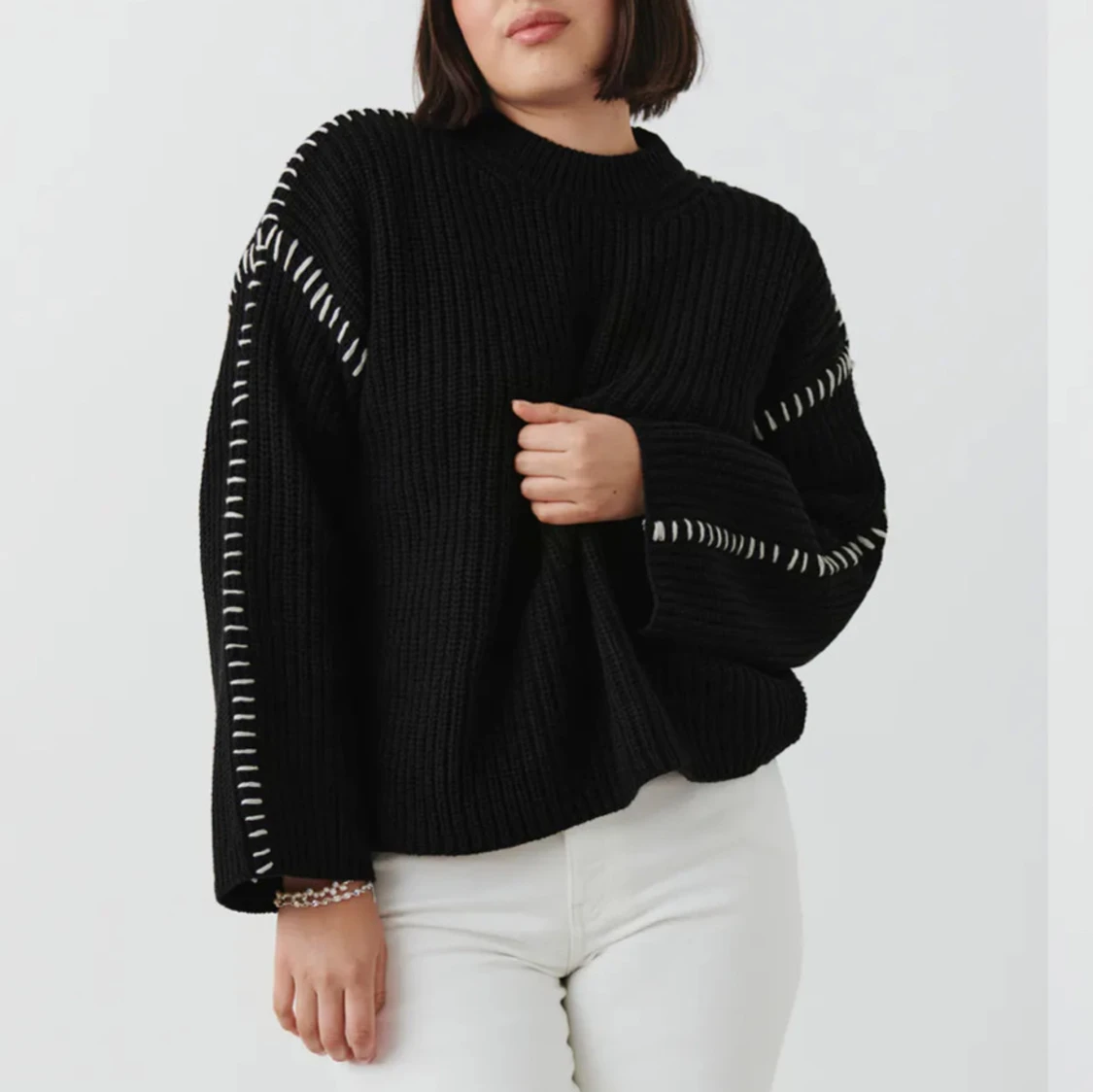 Stickat tröja gina - 90