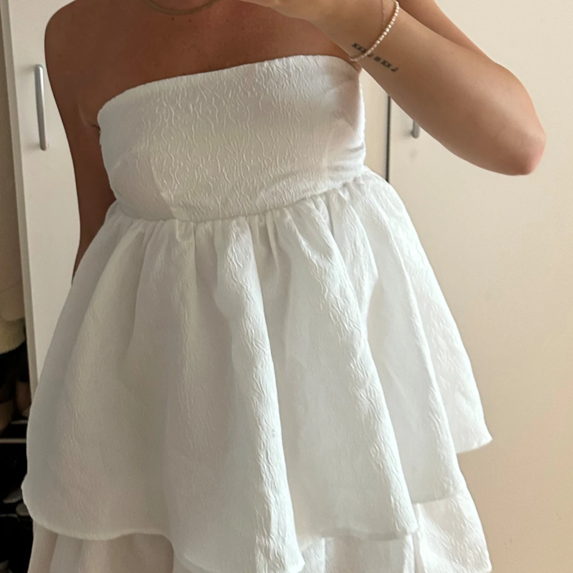 Vit klänning  - 92