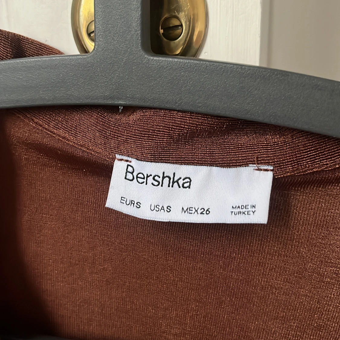 Brun långärmad topp från Bershka - 92
