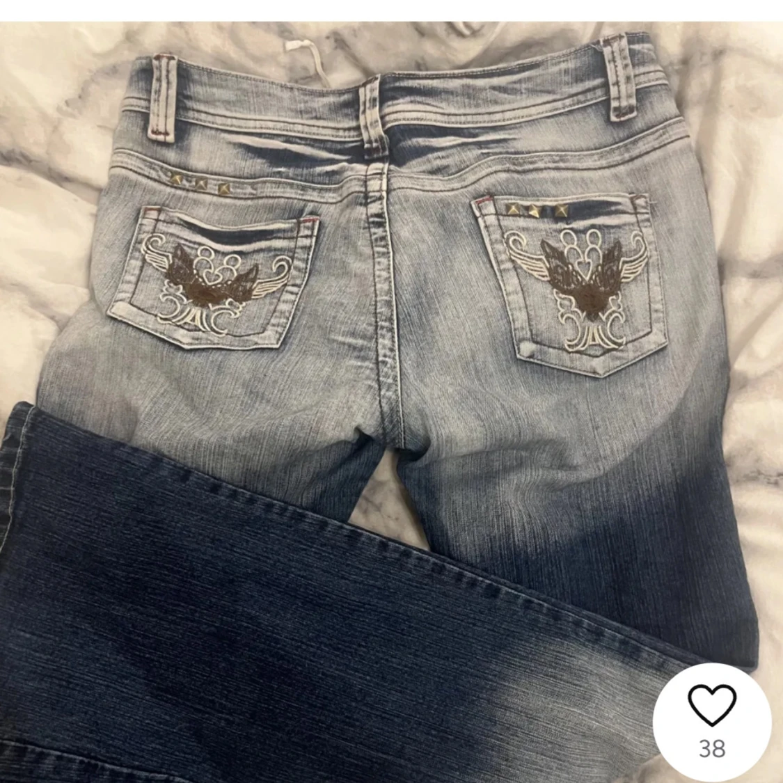 Low waist bootcut jeans - 90